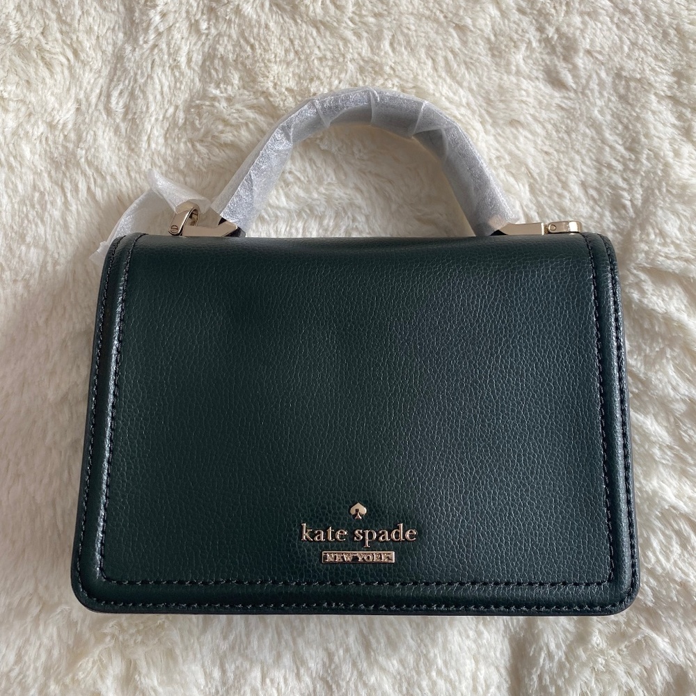 Kate Spade Maisie Patterson Drive Crossbody Bag -Spruce Green Handbag